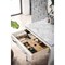 James Martin Vanities Addison 30in Countertop Unit, Glossy White w/ 3 CM Carrara Marble Top E444-CU30-GW-3CAR - alternate 6
